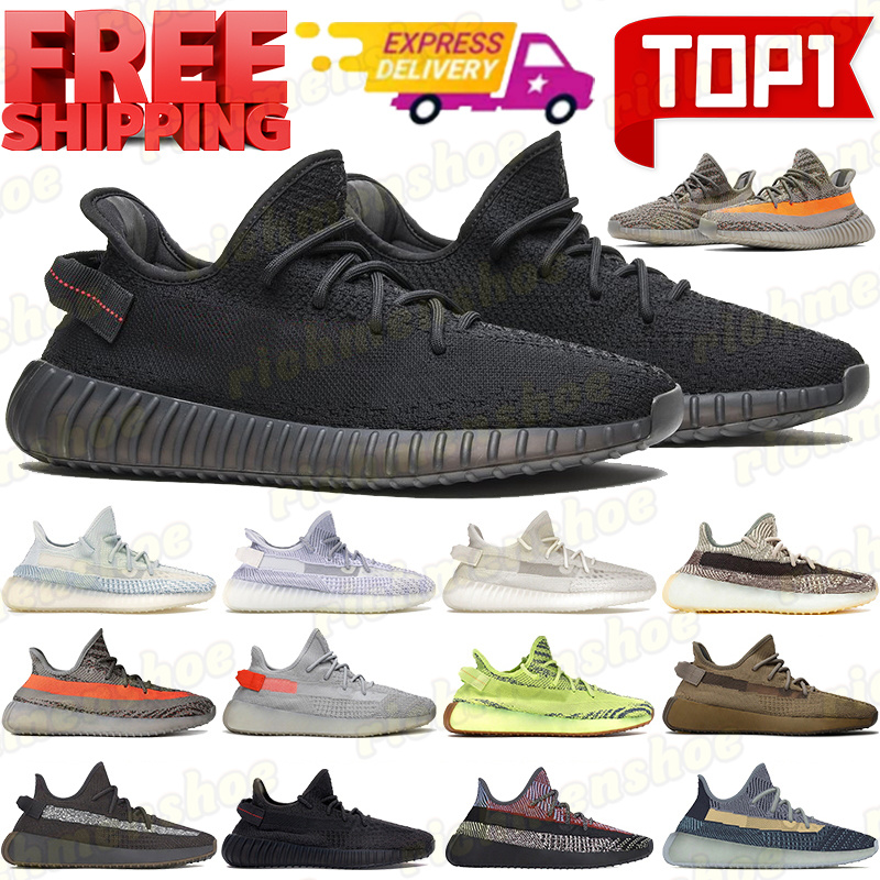 Mens Womens Designer Running Shoes Classic Designer Sneakers Black Red Bred White Carbon Casual Sneaker for men women Outdoor Sports Trainers Size 36-48