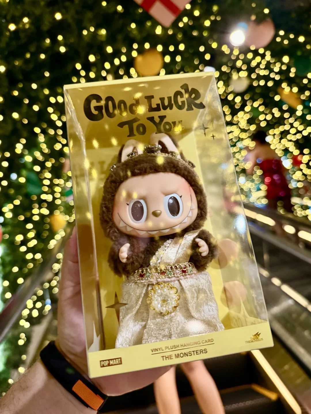 LABUBU Original Blind Box Thailand Exclusive Plush Vinyl Doll Labubu Trendy Keychain Anime Figure Toy X250612
