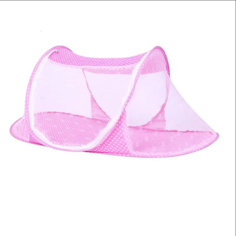 Free Installation Foldable Childrens Mosquito Net Cartoon Style Yurt Baby Summer Household Repellent Tent 250604z