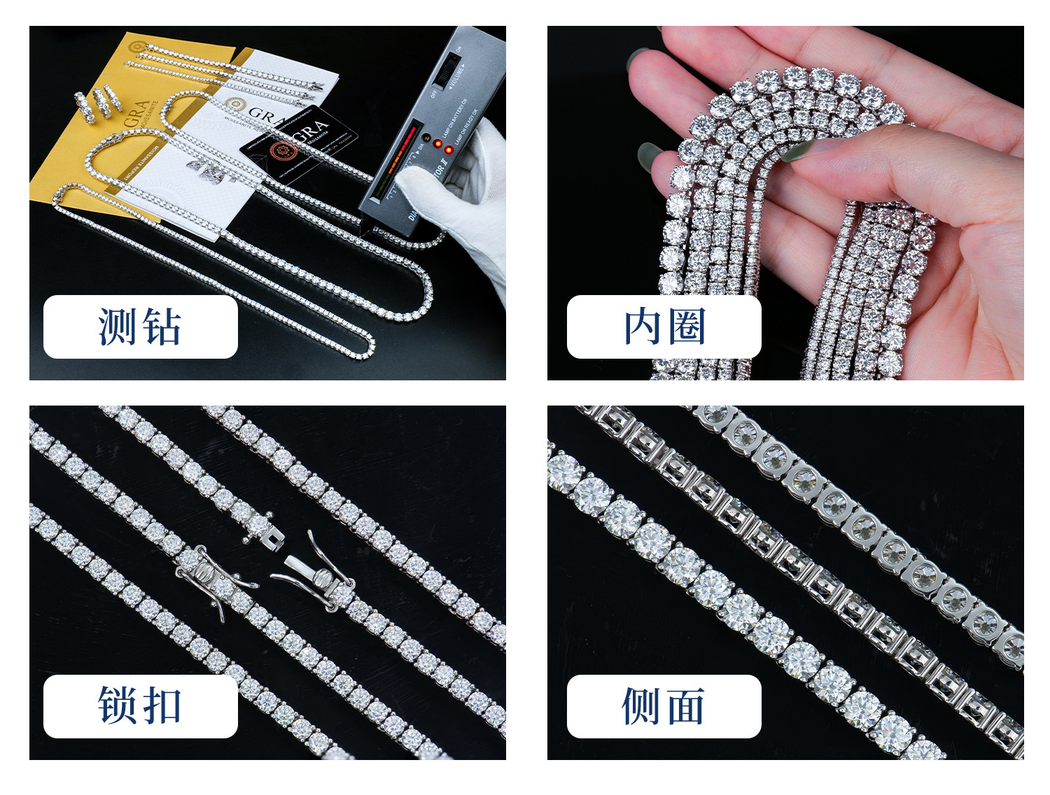 Boutique Necklace silvery Franco Fashion 5mm Men's Chain Jewelry