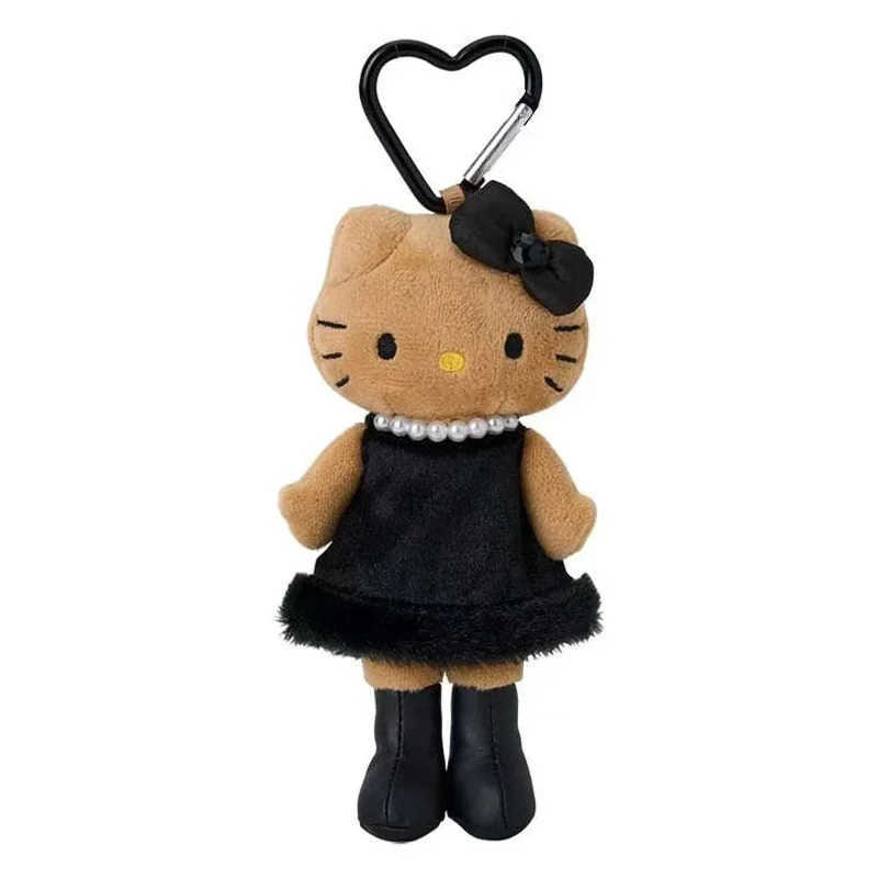 Sanrio 1pcs 12cm Cute Hello Kitty Plush Toy Doll Hello Kitty Plush Soft Stuffed Animals Toys Gifts Key Chain Decoration X250620