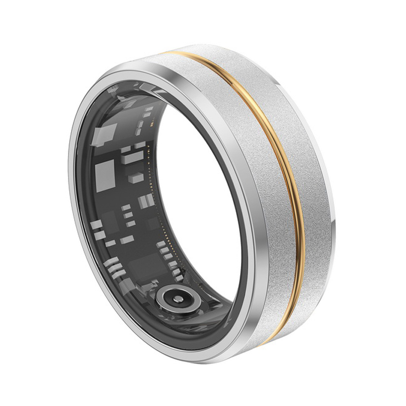 Smart Ring for Women Men Health Fitness Tracker Ring IP68 Waterproof Sleep Monitoring Remote Photography Step Count Sport Ring with Charging Case for iOS Android