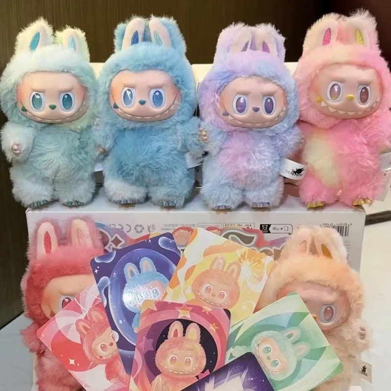 labubu Hot Ins Pop Mart Anime Figure Labubu Doll Have A Seat Series Vinyl Pendant Dolls Model Toy Cute Monster Replica Keychain Toys Kids's Birth