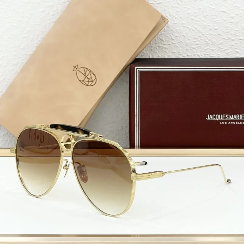 2025 New J M M TOP Quality Designer Sunglasses for Men Women Handmade Metal Frame Fashion Men Eyeglasses Vintage Travel Driving With Original Box DUKEs SIZE 60-12-146