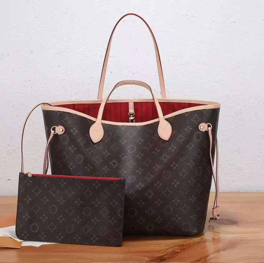 5A 2025 Designer bag handbag luxury bag women's wallet classic multifunctional pocket chain bag handbag women's old flower bag shopping large capacity tote bag