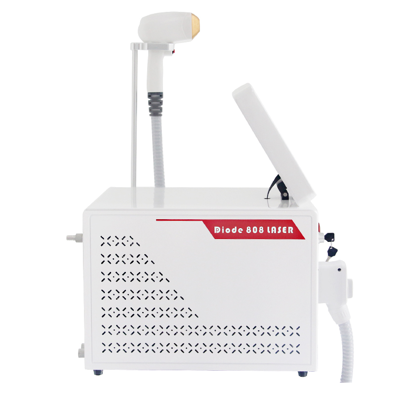 Newest Portable 808 Diode Laser Permanent Hair Removal Beauty Machine Body Hair Removal Tender Skin Suitable for home and beauty salon