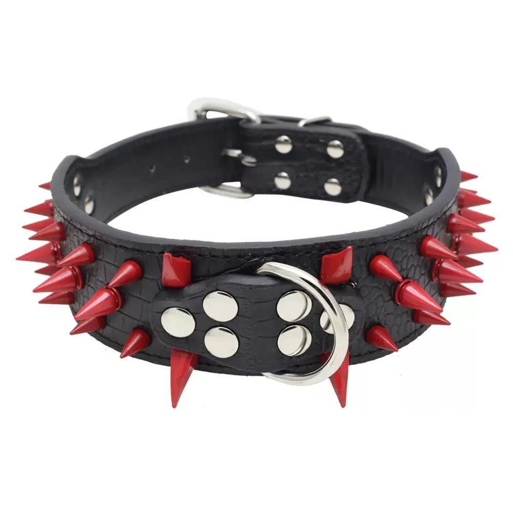 Choker Red Color 3PCS/LOT Black Red Girds Y2K hip-hop Rock Contrast Fluorescent Alien Pendant pink Chain Necklace