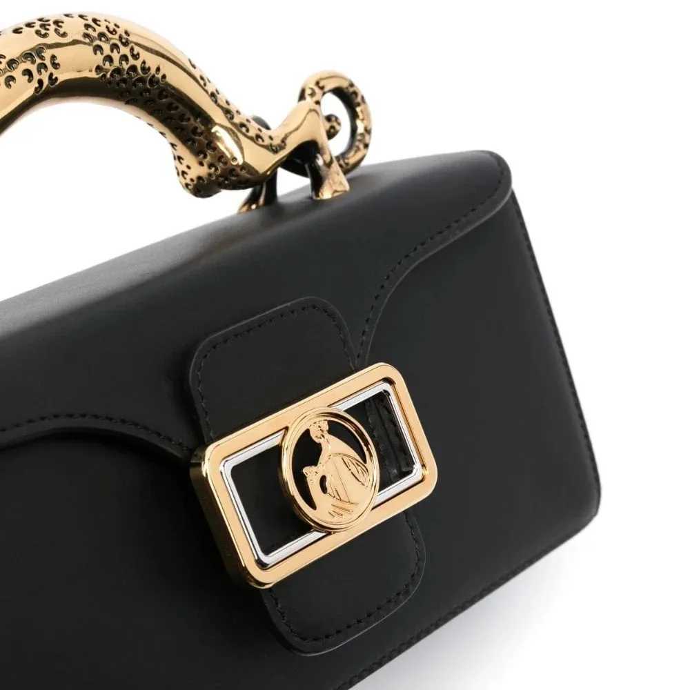 Famous Replica Bags For Women High Quality Metal Handle Designer Shoulder Bag Elegant Fashion Rectangular Handbag Z250612