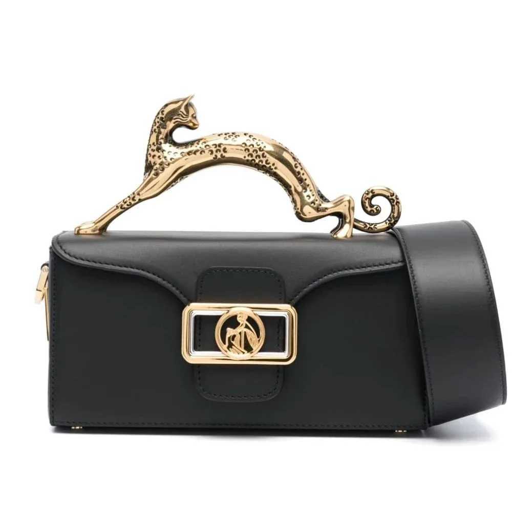 Famous Replica Bags For Women High Quality Metal Handle Designer Shoulder Bag Elegant Fashion Rectangular Handbag Z250612