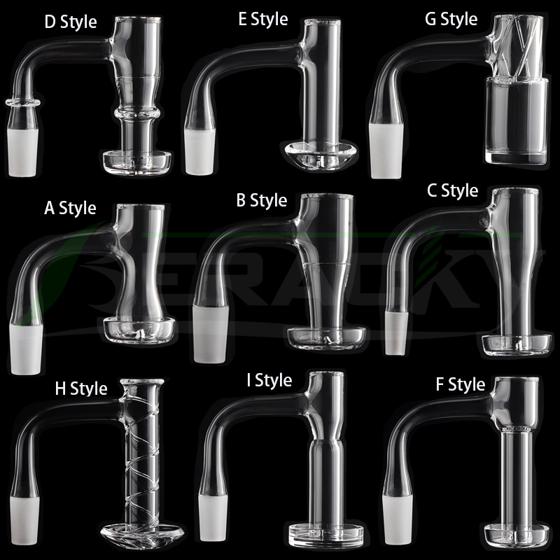 Beracky Full Weld Beveled Edge Terp Slurper Control Tower Quartz Banger Vortex Terp Slurpe Nails