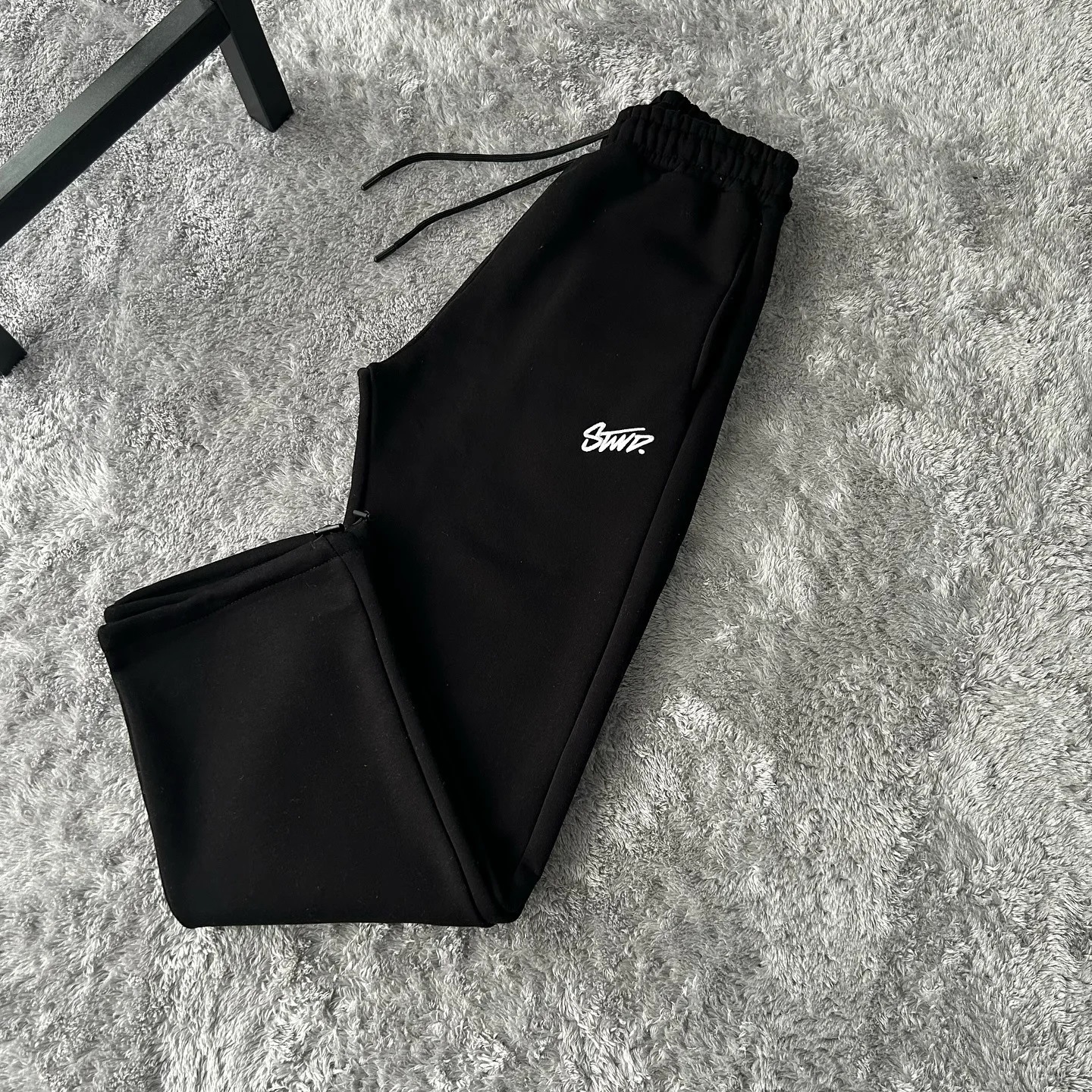 Y2K Retro Letter Print Sweatpants - Loose Fit High Waist Pants | American Streetwear Fashion for Women & Men | Haraku Style Casual Joggers