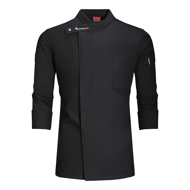 Food service Kitchen Cooking Costume Pizzaiolo Chef Uniform Restaurant Cook Jackets Bakery Cafe Waiter Waitress Working shirts 250611