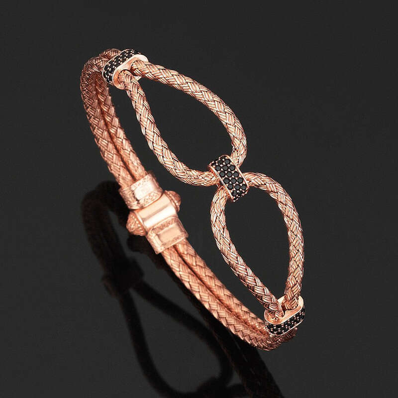 316L Stainless Steel Fashion New Women's Trendy Wire Rope Bracelet
