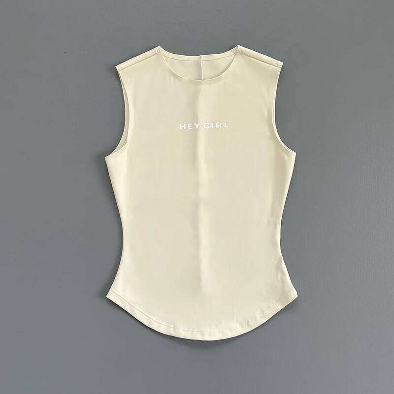 Wholesale Custom Women's Vest-Style Quick-Drying Sleeveless Tops, Slimming And Corset Blank Yoga Vests