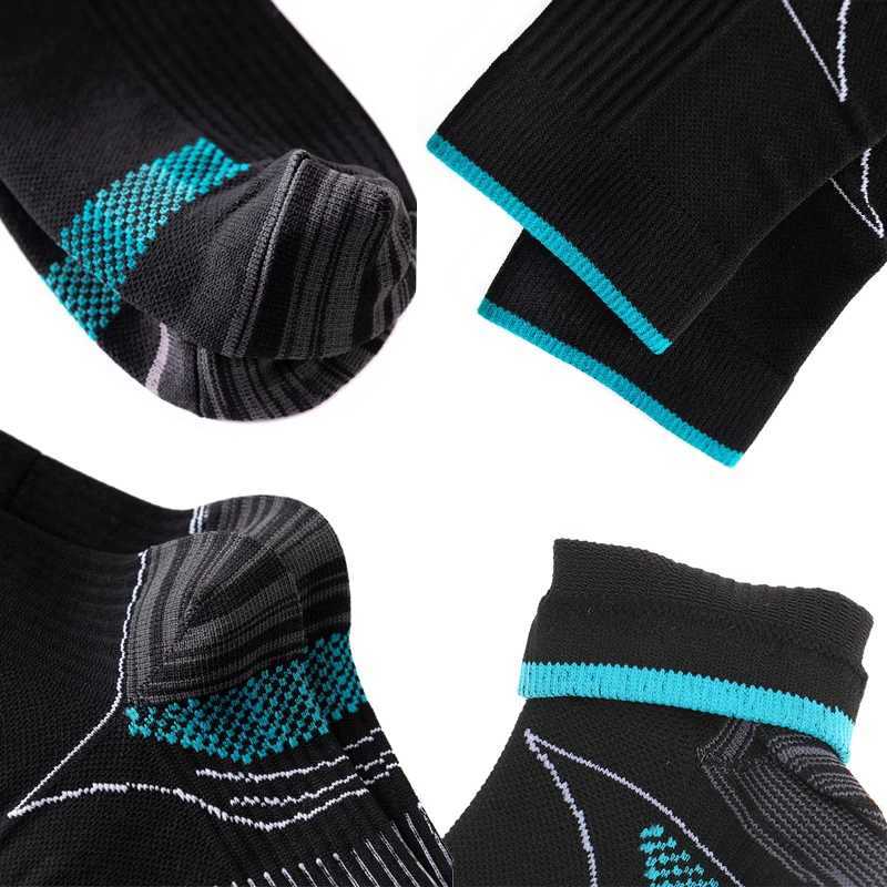 1Pairs Plantar Fasciitis Socks with Arch Support for Men Women - Best Ankle Compression Socks for Foot and Heel Pain Relief - T250612