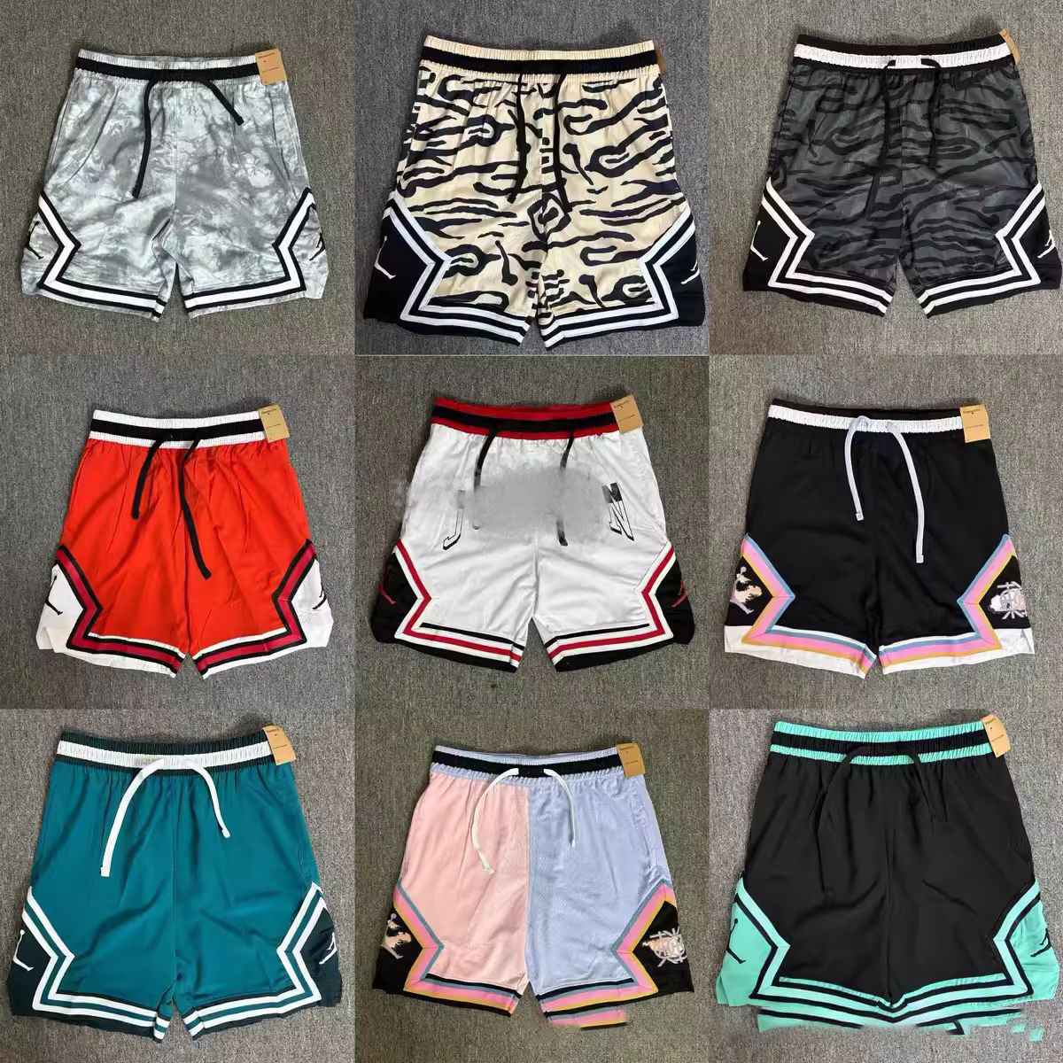 Men's Shorts Sports Basketball Quick-drying Mens Womens Absorbent Wicking Casual Running Pants Summer Training Jogger Short Pant Trousers