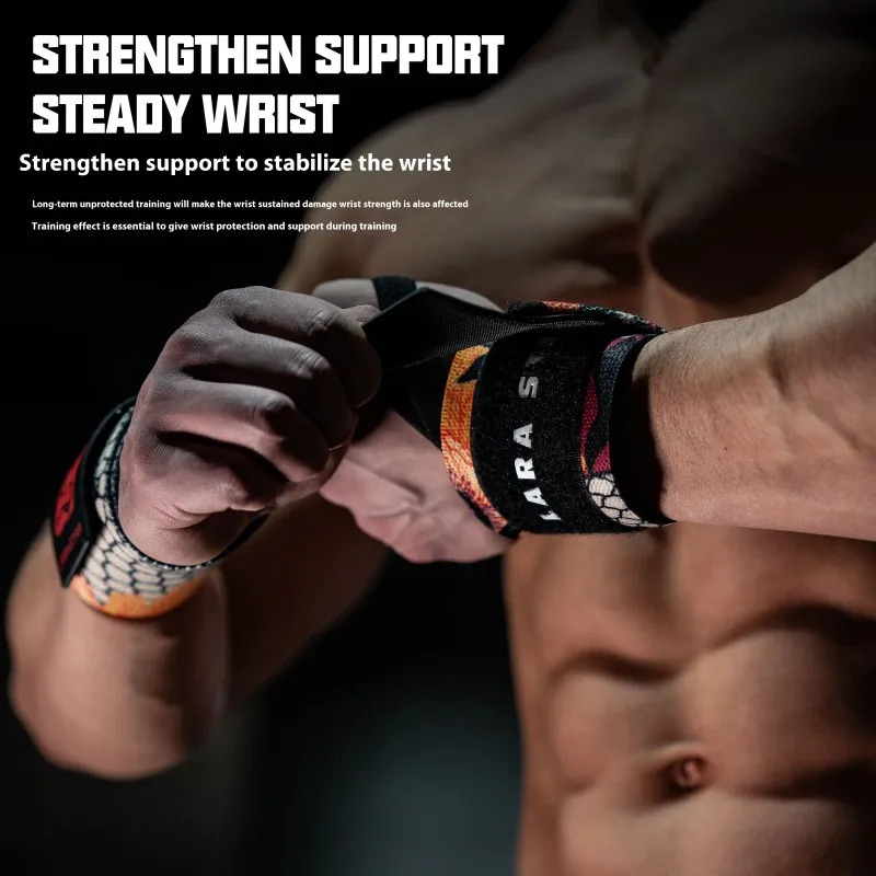 Twelve Zodiac Fitness Wrist Wraps 2025 Fitness Weightlifting Power Lifting Pressurized Wrist Brace Gym Bench Press Straps 250611