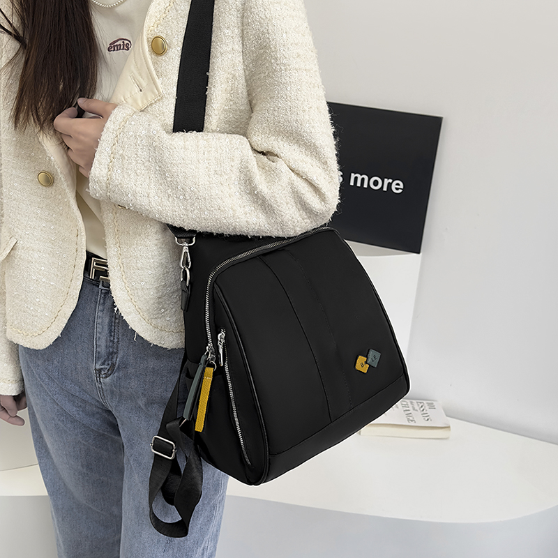 high-end nylon casual waterproof lightweight feel, Fashionable men's 10 women's travel backpack, computer bag 3 feel, 10 backpack,