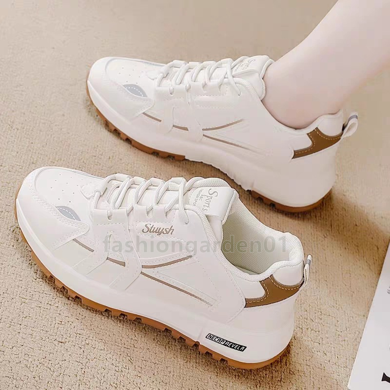 2025 Running Shoes Designer Sneakers For Womens Trainers Summer Fashion Mesh Breathable Lace Up Causal Sports Shoes Ladies Walking Anti-skid Platform 