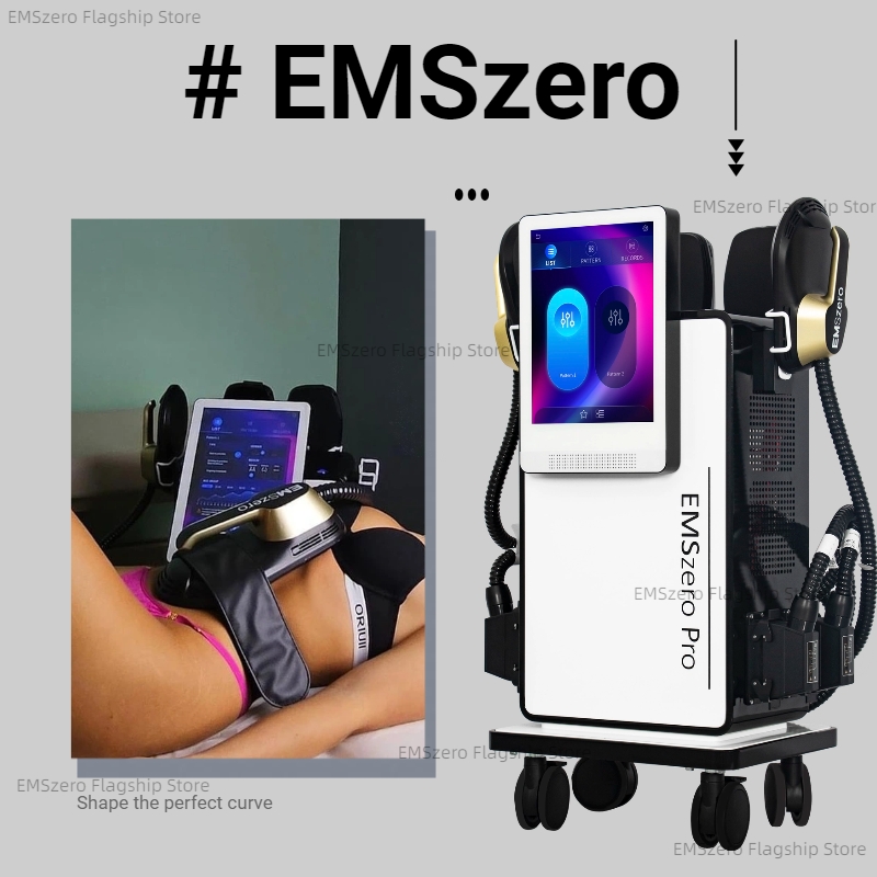 Professional 15Tesla EMSZERO Machine 6500W 200HZ Muscle Stimulator Body Slimming Ems Technology Sculpting Salon RF NOVA Abdomel