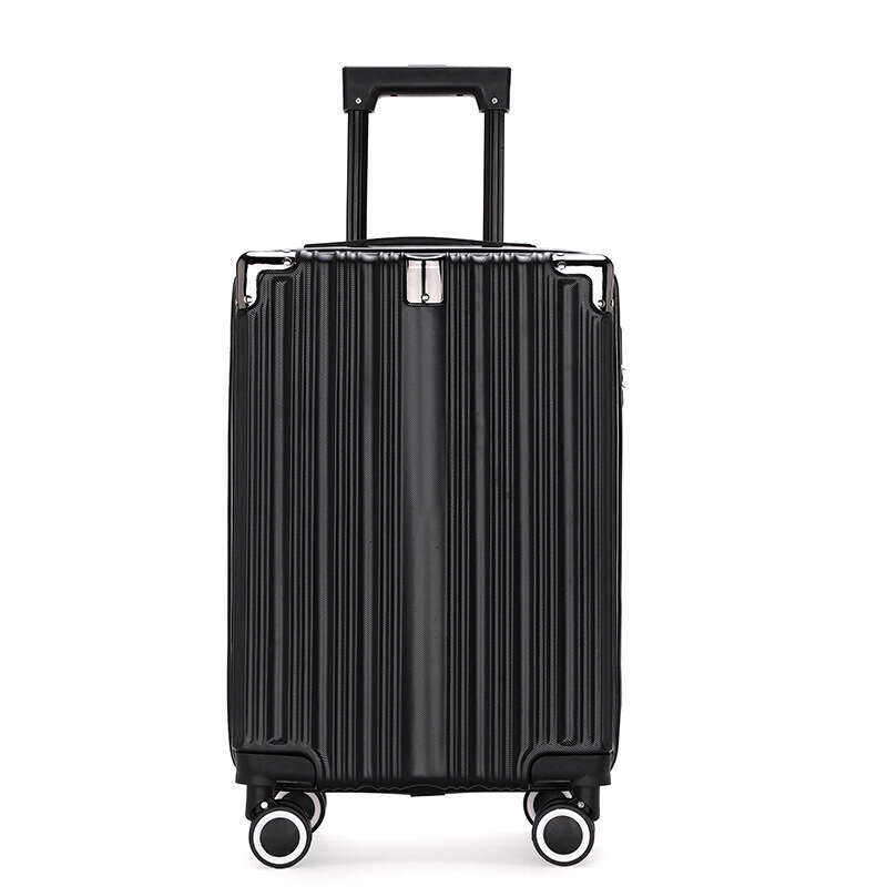 20inch New Trolley with Universal Wheels Business Student Trendy Leather Case Customizable Unisex Travel Suitcase