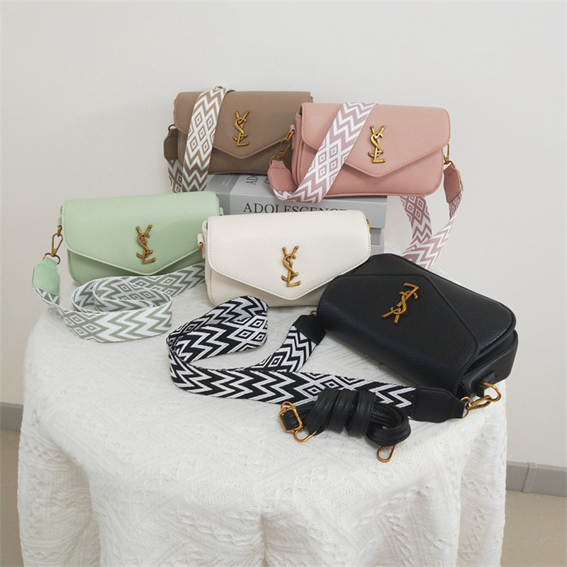 new free shipping designer Cross Body bag for woman fashion Chains flap outdoor handbag vintage classic shoulder bag black white pink green
