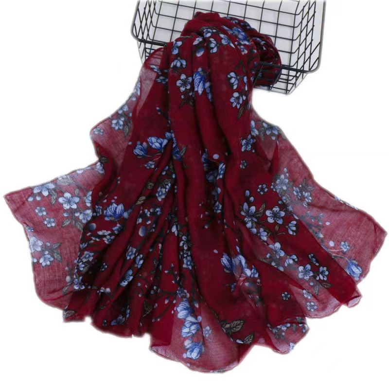 T946 New Fashion All-match Bali Printed Scarf Shawl Women's Scarf