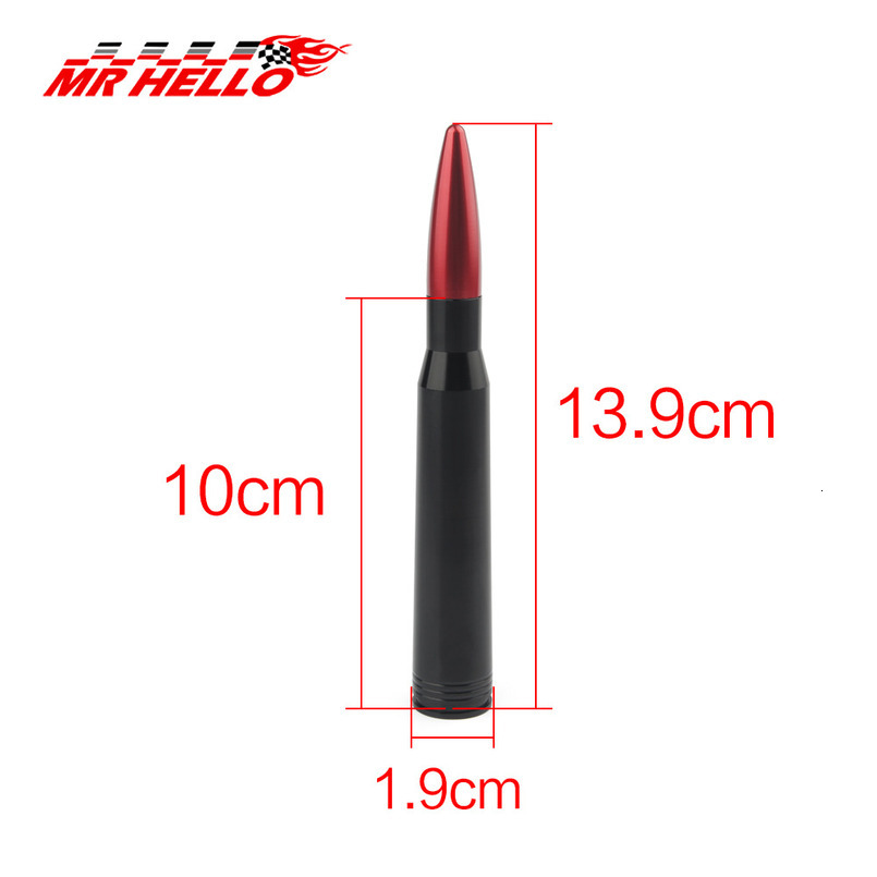 Decorative Roof Bullet Head Off-Road Car Antenna