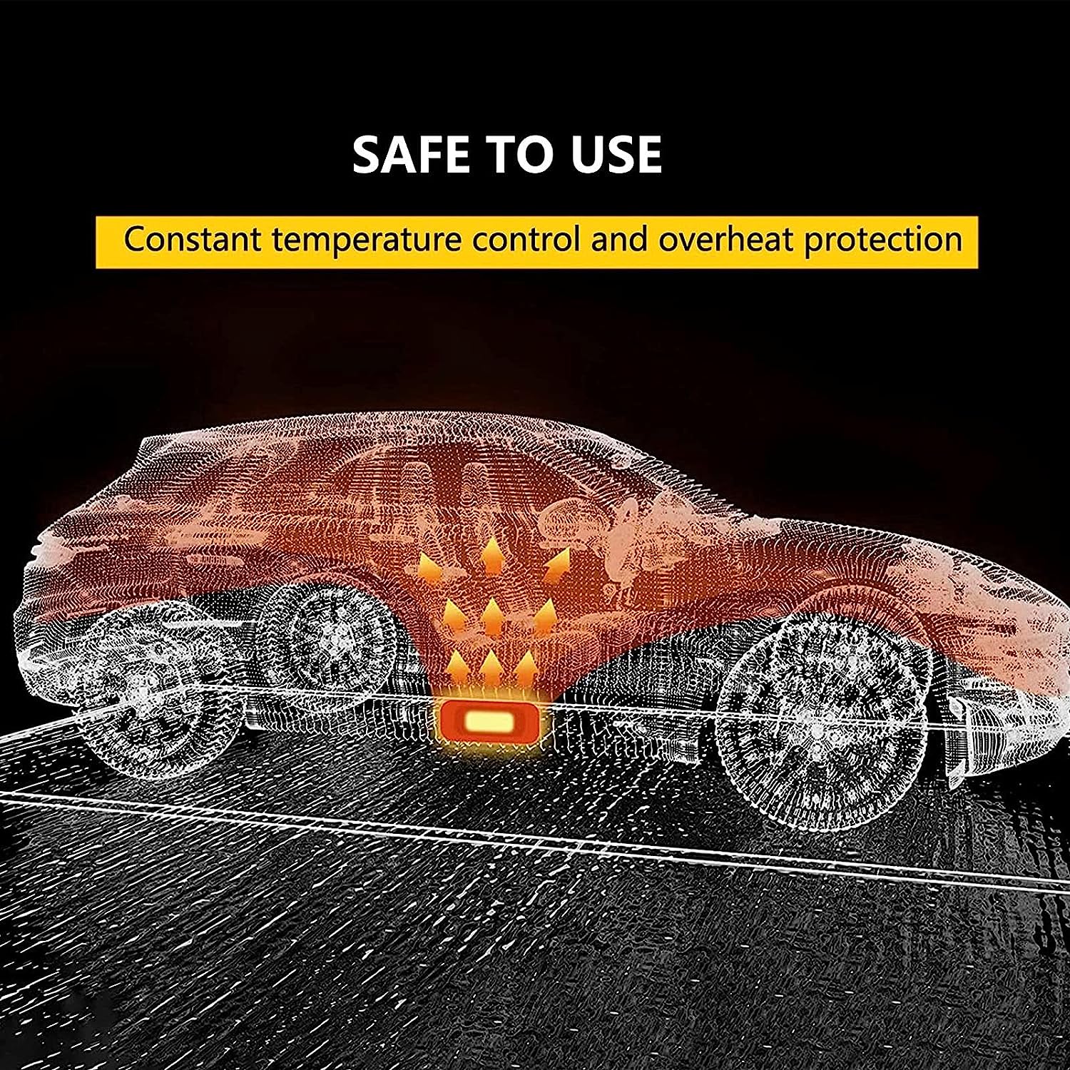 Smart Parking Space Heating System with Remote Control & Low Pressure Protection