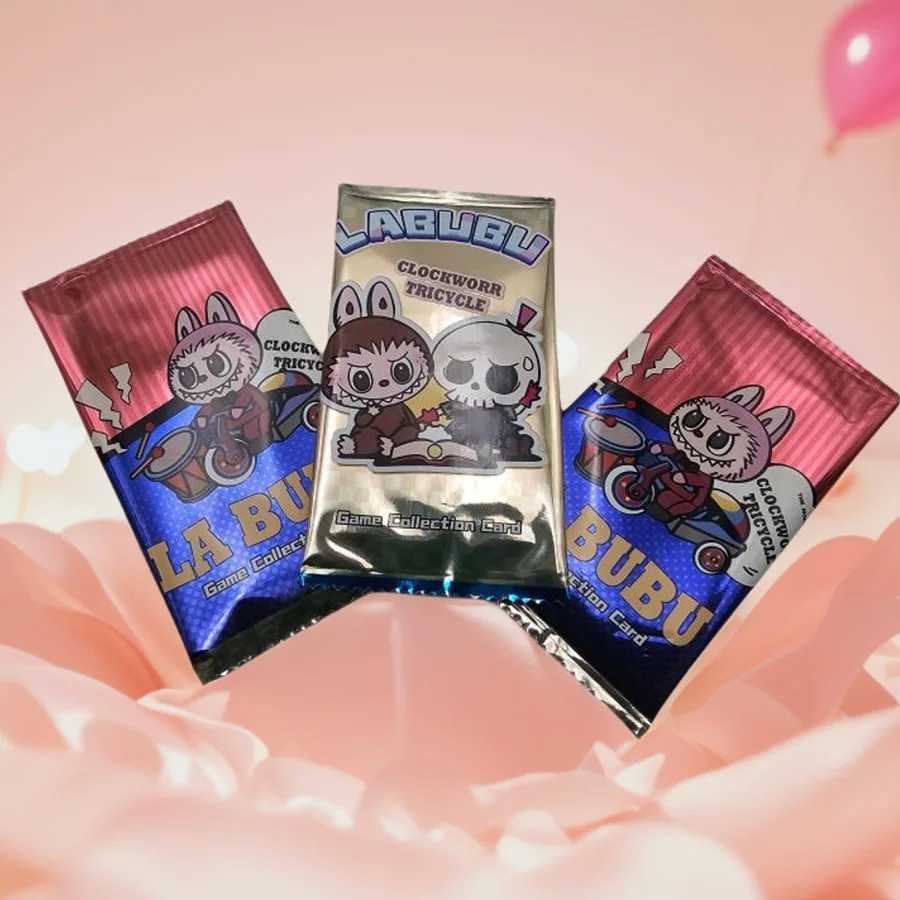 Limited Edition Labubu Cute Rabbit Themed Card Set Learning Game Accessories Party Favors Gifts for Boys Girls Collectors X250612