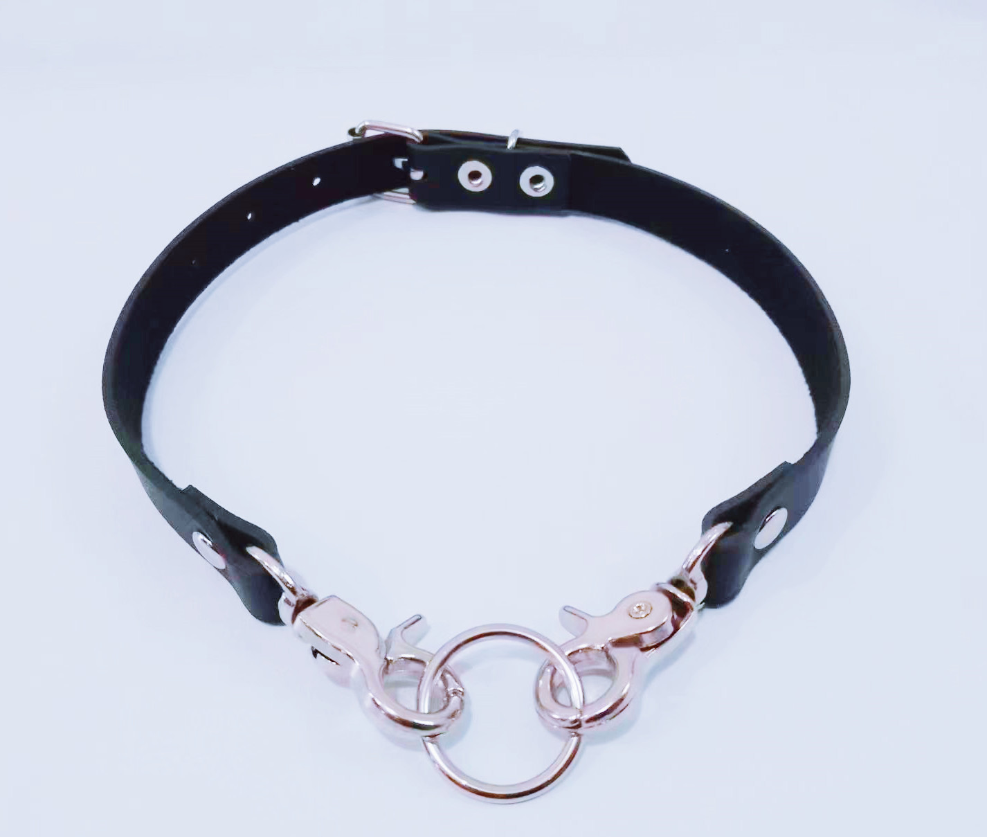 Choker 5PCS/LOT Y2K hip-hop leather Rock Contrast Fluorescent Alien Pendant pink Chain Necklace