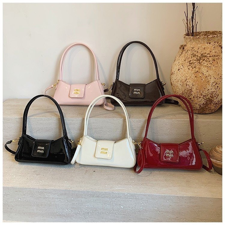 Designer Bag 2025 Korean Style Glossy Shoulder Bag - Trendy 2025 New Arrival Unique Designer Inspired Bag With Free Shipping