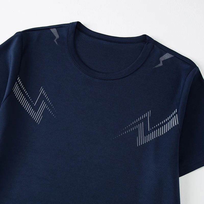 2piece Mens Summer Sports Short Sleeved Set Multicolor Quick drying Casual Round Neck Tshirt Black Versatile Letter Shorts 250612