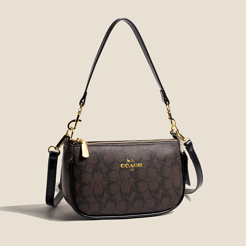 new free shipping Cross Body bag for woman fashion flap Casual handbag versatile shoulder bag black white