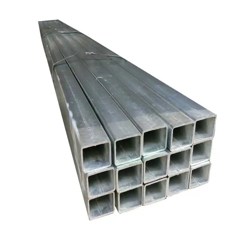 6.4m *80 Rectangular Gaanized Pipe Steel 4*6 Profile 30*30 Hollow Square Tube Custom Cut