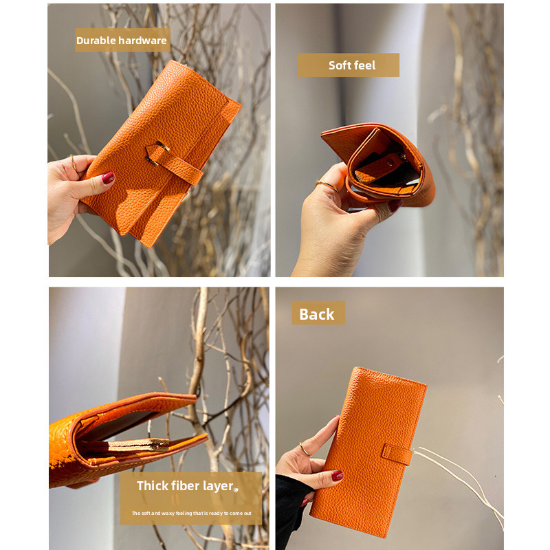 Card Holder New Unisex Wallet Women Everyday Use Fashionable Classic Leather Genuine Leather Coin Purse Mini Snap Multiple Card Slots Multicolor Red C