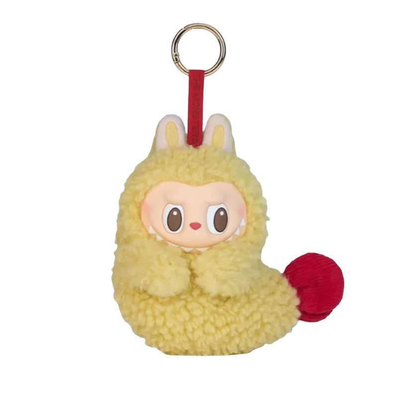 New Genuine The Monsters Labubu Wackymart Series Headphone Case Potato Chip Pillow Crossbody Bag Display Box Peripheral Products X250612