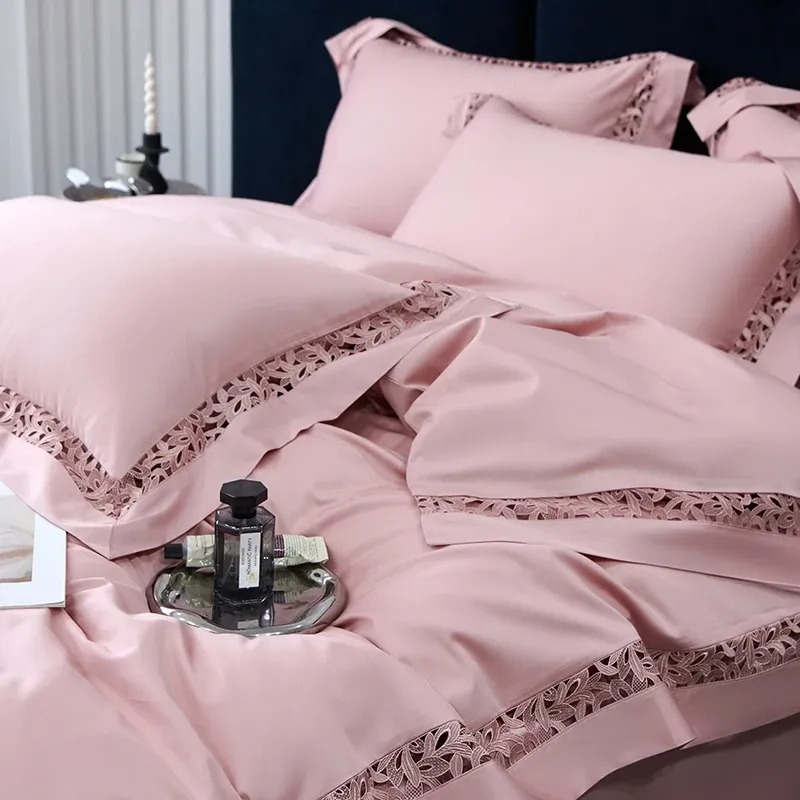 Elegant Victorian-Inspired Bedroom Ensemble Featuring Soft-to-Touch Fabric with Chic Floral Patterns 26BLA BIG