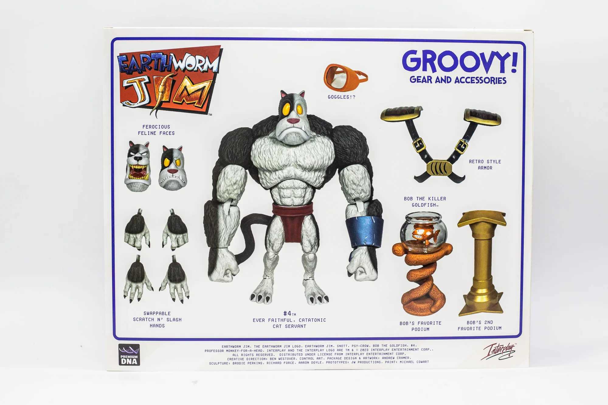 Plush Wall Stuff In Stock PDNA Earthworm Jim Wave 1 BOB THE KILLER GOLDFISH AND #4 Doll Gifts Toy Anime Figure Action Model Collect Ornaments