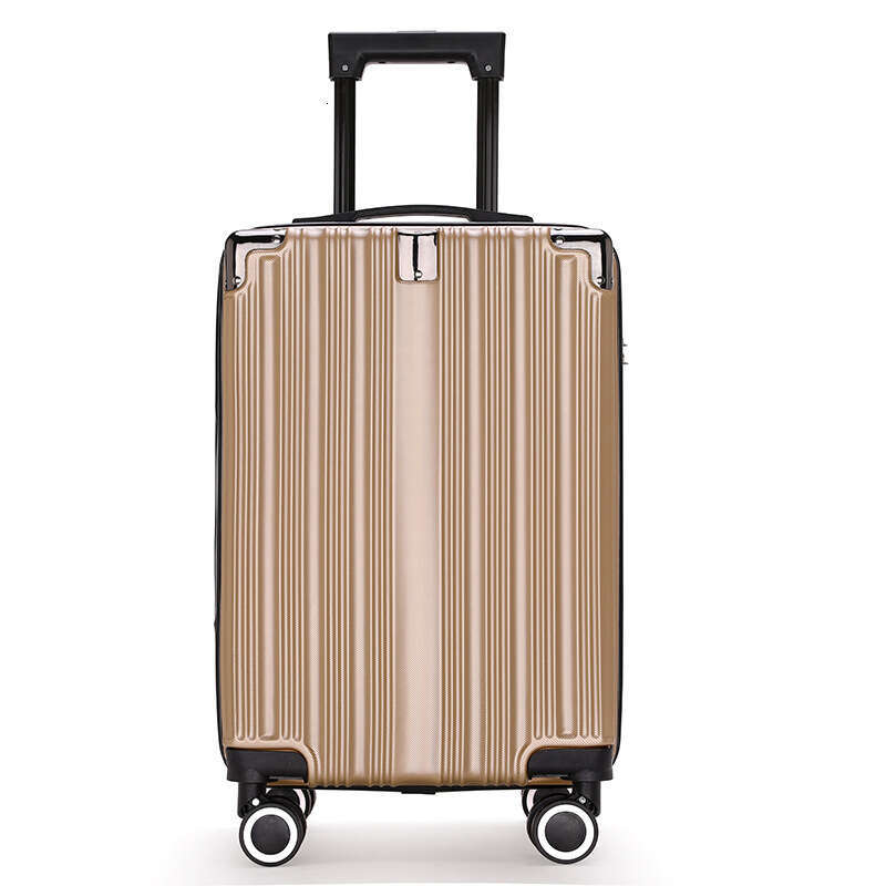 20inch New Trolley with Universal Wheels Business Student Trendy Leather Case Customizable Unisex Travel Suitcase