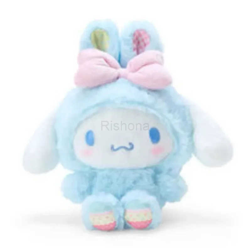 Sanrio Cute Kuromi Hello Kitty My Sweet Piano Melody Easter Series Plush Doll Cartoon Plush Toys Room Decoration Holiday Gift X250612