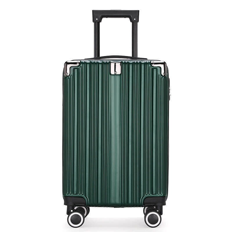 20inch New Trolley with Universal Wheels Business Student Trendy Leather Case Customizable Unisex Travel Suitcase