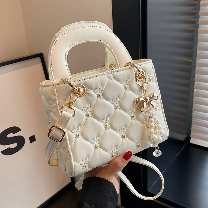 Designer Shoulder Bag 2025 new women's fashion comting Dia Lattice lady shoulder crossbody bag Free shipping