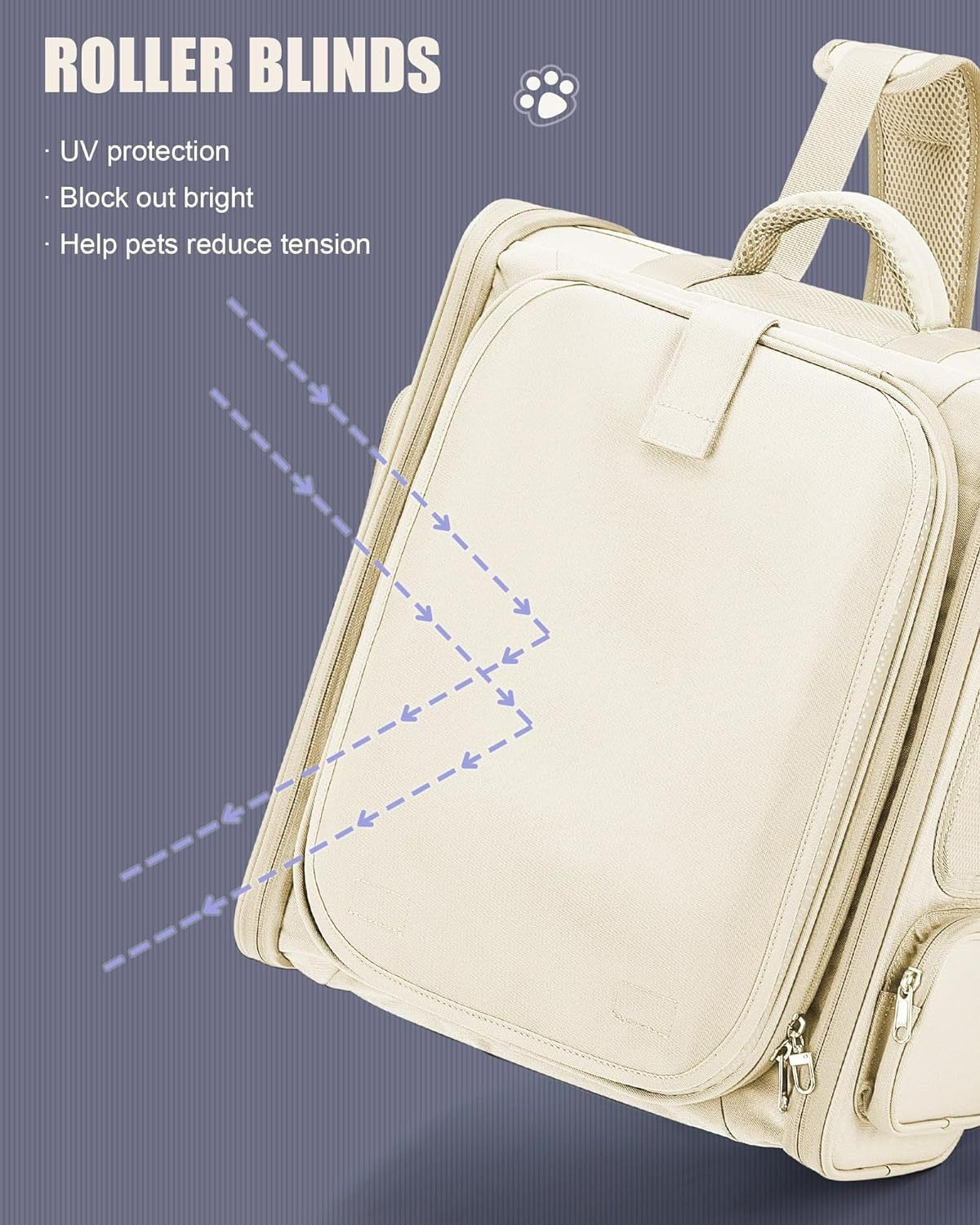 Nylon Lightweight Travel Backpack Versatile Shoulder Bag 16.9 x 9 x 13.7 inches - Black & White