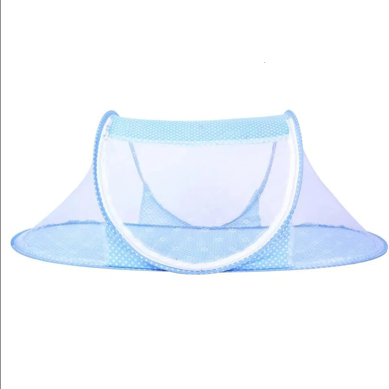 Free Installation Foldable Childrens Mosquito Net Cartoon Style Yurt Baby Summer Household Repellent Tent 250604z