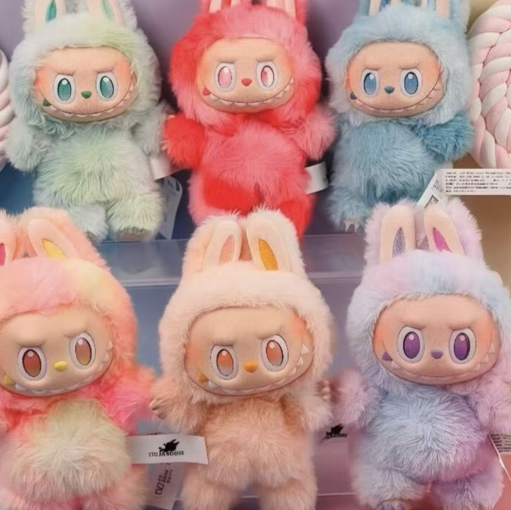 V3 Labubu Plush Toys BD Box Full Series Cute Plush Toys Decorative Accessories Dolls Labubu Blind Boxes Holiday Gifts