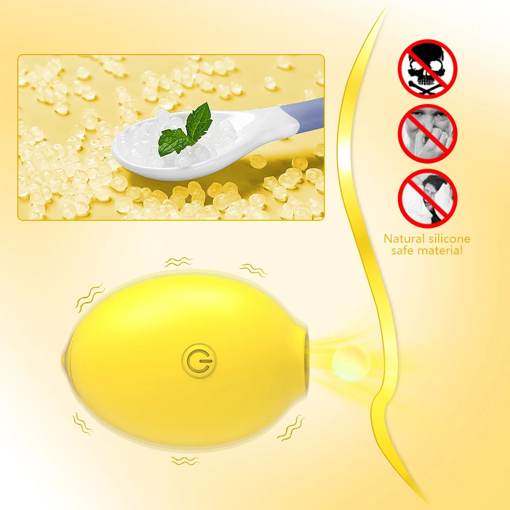 Vacuum Sucking Vibrator Lemon Sex Toys for Women Suction Clitoris Stimulator 10 Power Female Oral Nipple Clit Vibrating Sucker 250612