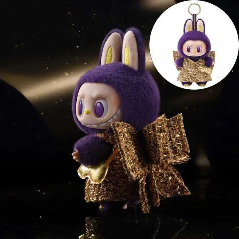 Labubu X Pronounce - Wings Of Fortune Vinyl Plush Hanging Cute Plush Festival Gift Cartoon ChildrenS Gift Purple Labubu X250612