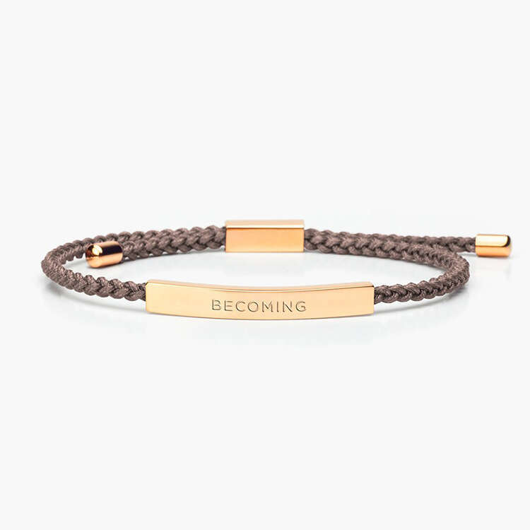 DIY Stainless Steel Hollow Tube Accessories with 2mm Braided Line Bracelet, Adjustable Size for Couples