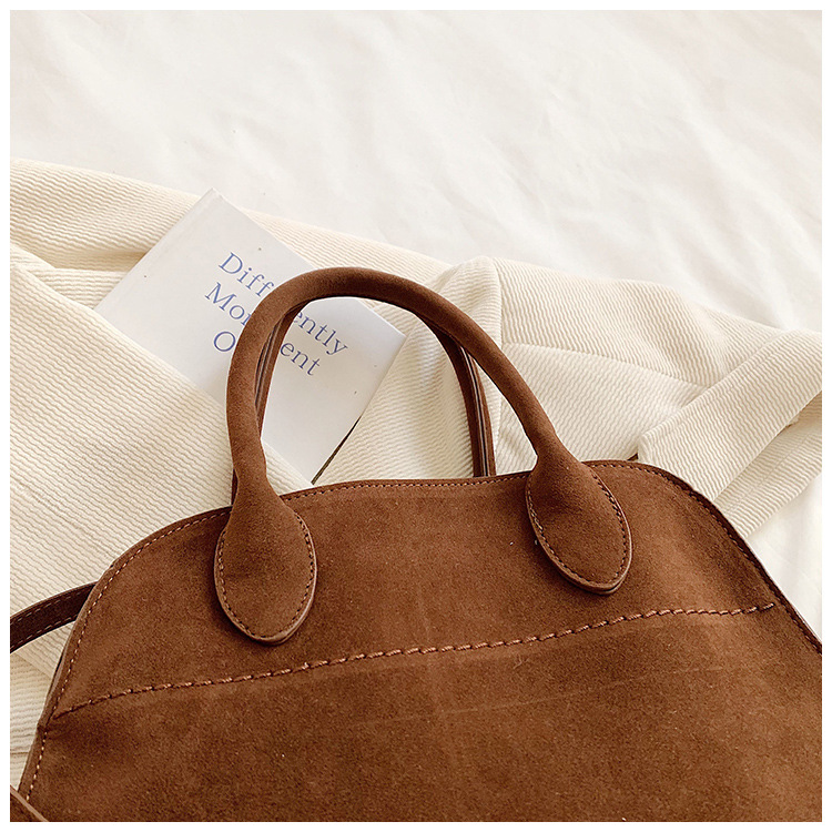Vintage Large Capacity Handbag 2025 New Versatile Light Luxury Leather Tote Bag Commuter Women's Single Shoulder Bags